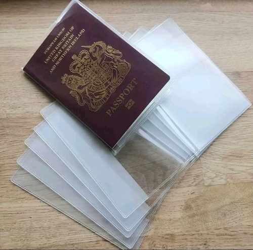 Passport holder transparent - holder,