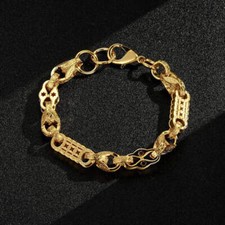 Men 9ct Gold Stars & Bars