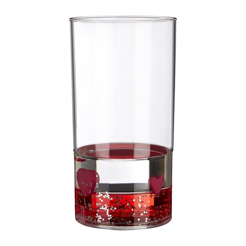 Acrylic tumbler with floating - with,