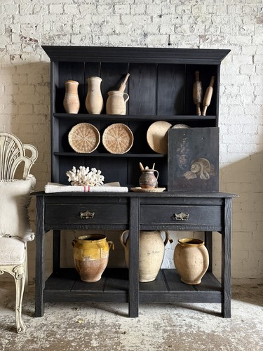 Antique rustic farmhouse oak - rustic,