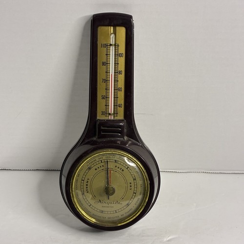 Vintage airguide barometer - vintage,