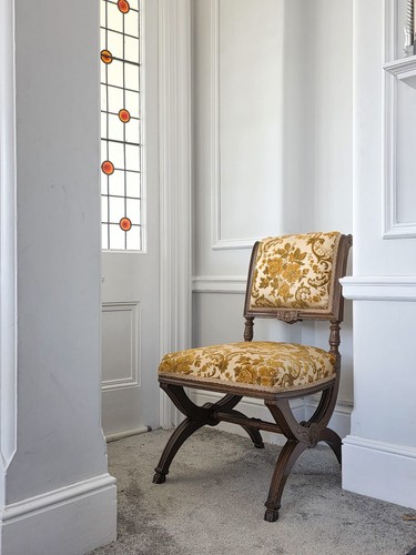 Antique curule chair late - chair.,