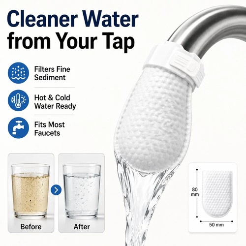 100 pcs faucet water filter - 50/100,