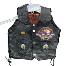 VTG Hot Leathers Biker Vest