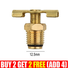 1pc1/4 Bsp Thread Rotating Control Air Compressor Air Water Drain Valve UK