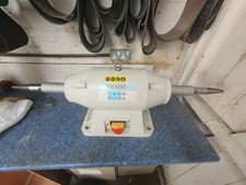 400V 3Phase Bench Mounted Double Ended Polishing Machine With Taper Spindles