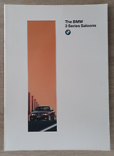 BMW 3 Series E36 Brochure 1995 - 316i 318i 320i 328i 318tds 325td 325tds SE