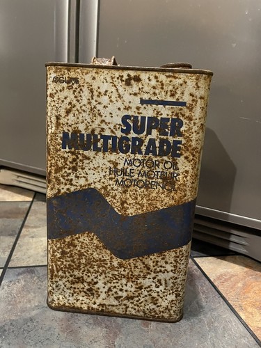 Old unipart oil can - old,