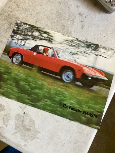 Porsche 914 1975 car brochure - 1975,