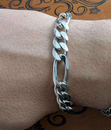 925 sterling silver figaro - silver,