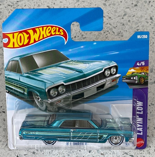 Hot wheels impala blue - wheels,