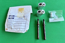 Vintage NOS Hella VW Beetle Hinge Pin Mirror Brackets Oval Split Screen Type 1 2