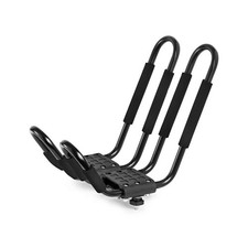 Kayak Carrier Rack Set Canoe Boat Surf Ski Roof Top Mount Bar Rack Car SUV Cr UK