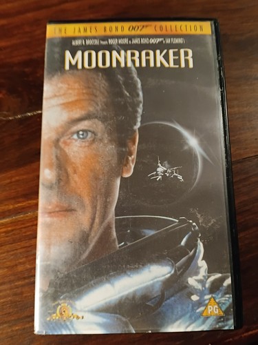 Vintage vhs video james bond - vhs,