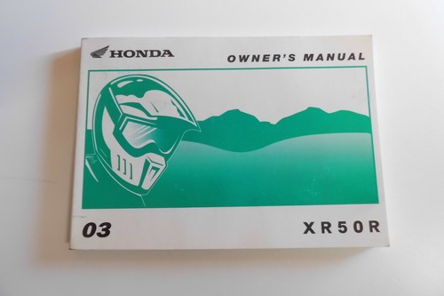 Honda xr50r 50r 2003 - honda, xr-50r
