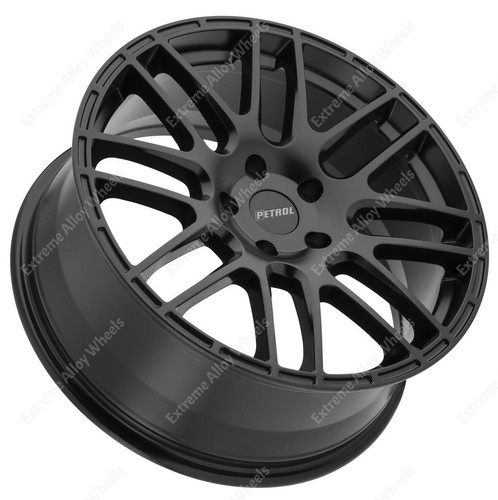 Black p6a alloy wheels - alloy,