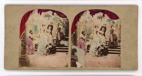 Stereoview stereoscope card - stereoview,