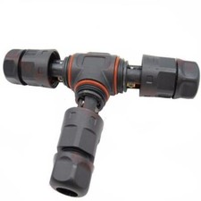Waterproof cable T connector 3