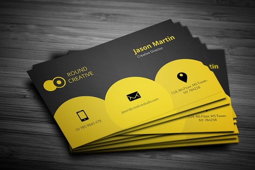 Business cards printed full - cards,