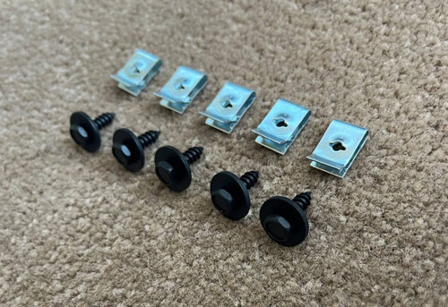 Mazda undertray clips - mazda,