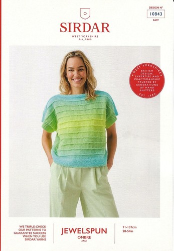 Sirdar jewelspun aran - jewelspun, knitting