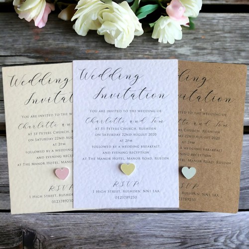 Wedding invitations evening - 50,