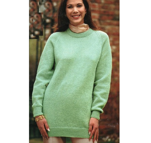 Ladies classic easy sweater - classic,