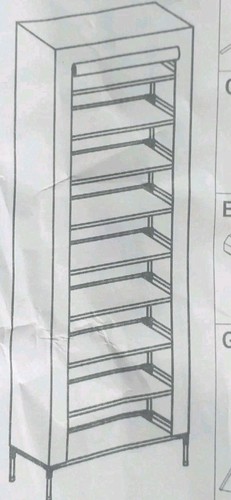 Fabric storage unit - 6,