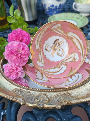 Royal grafton pink teacup - , and