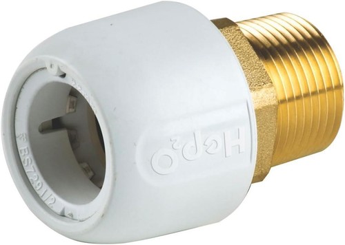 Hep2o 22mm male bsp - 22mm,