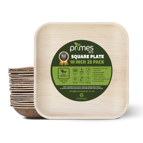 Palm leaf plates - palm,