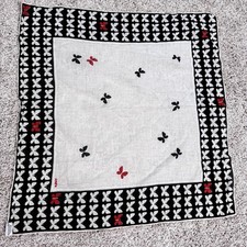 Vintage VERA NEUMANN SCARF Red