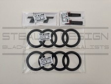 Fits Audi TT S Line 8S Black
