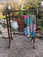 Vintage Wood Wooden Clothes Horse Dryer