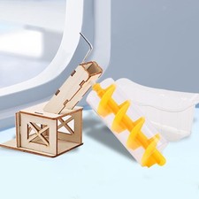 Flip Keel Water Wheel Model Science Experiment Kit Toy Teaching Tool Steam