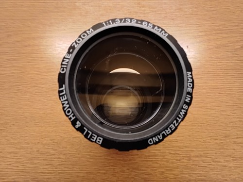 Bell howell cine zoom - howell, 1.3