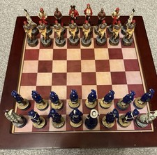 Vintage Pirates & Navy Chess