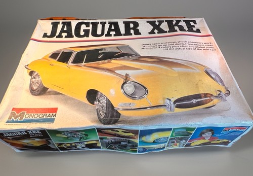 Vintage monogram jaguar - vintage, xke
