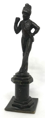 Antique bronze figure a - antique,