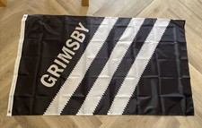 Grimsby Town FC Flag 5ft by 3ft - Shirt Scarf Badge Poster Stickers Print