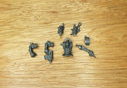 Ork stompa big mek commander - mek, /