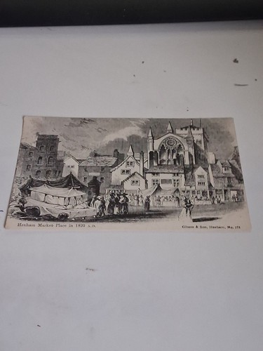 Hexham market place - hexham,