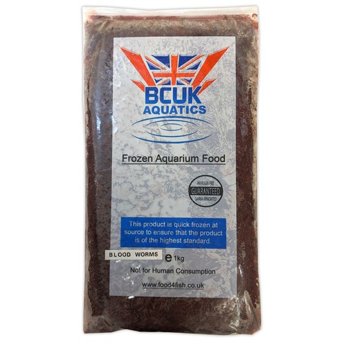 Bcuk bloodworm 1kg frozen - bloodworm,