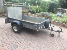 ivor williams p6e trailer unbraked box trailer used good condition. 1 owner