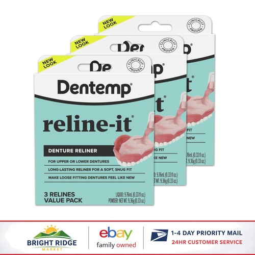 Easy use denture reline - denture,