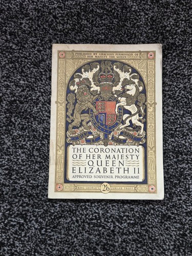 Vintage 1953 queen elizabeth - queen,