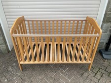Mamas and Papas Cot/Bed. Hardly used. Very good condition. John Lewis Mattress.