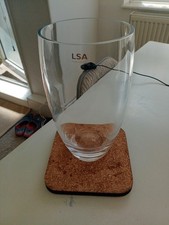 LSA Clear Glass Vase - £20