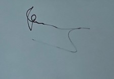 SIGNED AUTOGRAPH BOOK PAGE BY PAUL McCARTNEY LONDON PREMIERE MARCH 2009 BEATLES