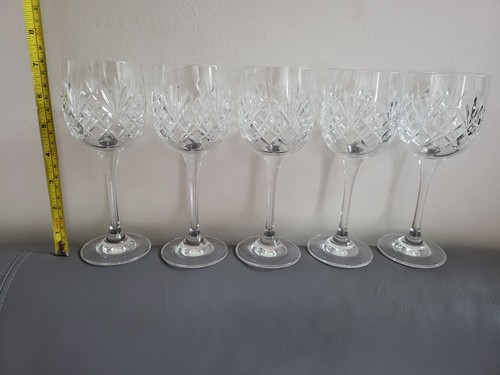 Five cut crystal - white, or